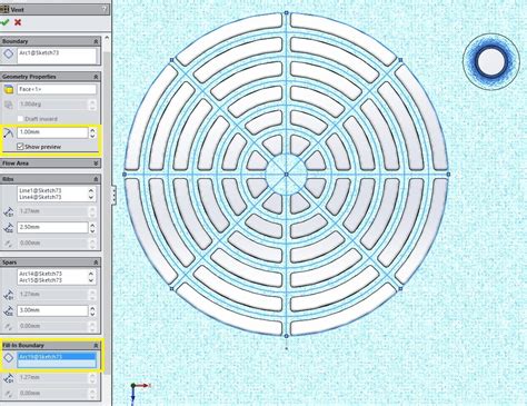 solidworks venting tool